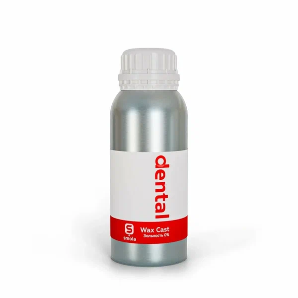 SMOLA Dental Wax Cast восковой фотополимер, красный (0.5 кг)