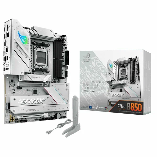 Материнская плата ASUS ROG STRIX B850-A GAMING WIFI, AM5, AMD B850, ATX, RTL (90MB1J50-M0EAY0)