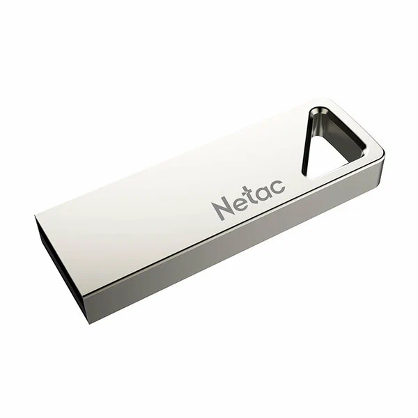 Флешка USB NETAC U278 16ГБ, USB2.0, серебристый [nt03u278n-016g-20pn]