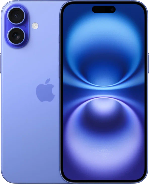 Смартфон Apple iPhone 16 Plus 512 ГБ, Dual nano SIM + eSIM, синий
