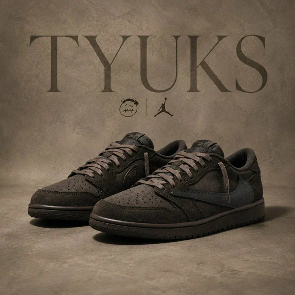 Кроссовки Nike Air Jordan 1 Retro Low OG SP "Travis Scott - Velvet Brown"