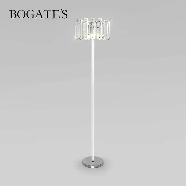 Торшер / Напольный светильник Bogate's Cella 01149/3, E14, цвет хром
