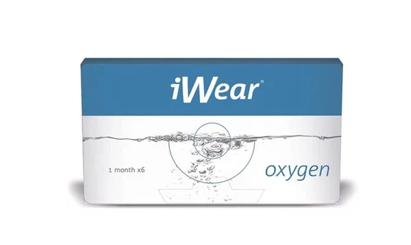 Контактные линзы iWear oxygen (6 линз) R 8.6 D -4.00