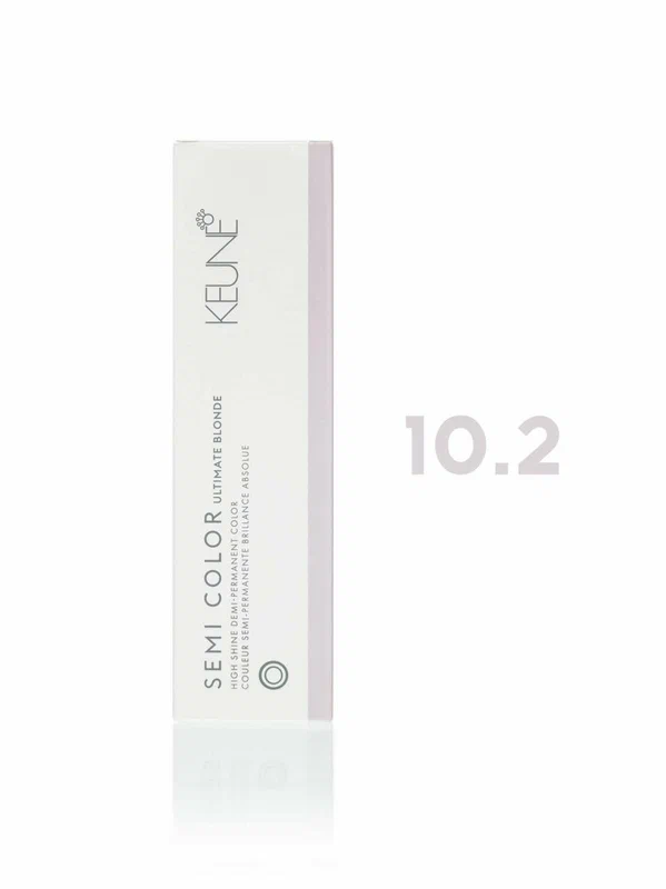 Keune Semi Color 10.2 - Полуперманентная краска для волос супер светлый блондин перламутровый 60 мл