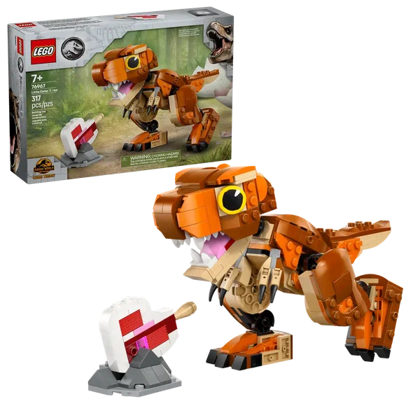 Конструктор LEGO Jurassic World™ 76967 Маленький поедатель: тираннозавр рекс, 317 дет.