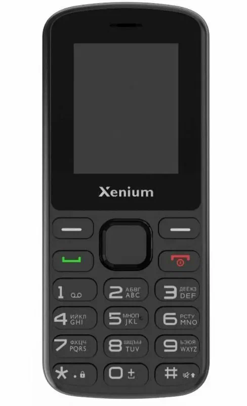 Мобильный телефон Philips Мобильный телефон Philips XENIUM X170 кнопочный 2 SIM-карты, черный