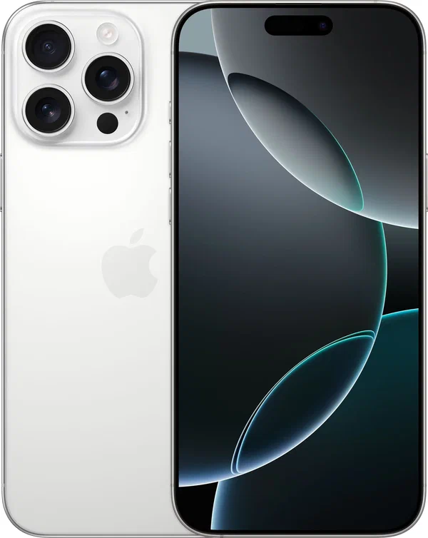Смартфон Apple iPhone 16 Pro 128 ГБ, 2 nano SIM, CN, белый титан