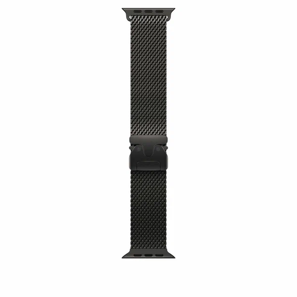 Ремешок Apple Watch Ultra 49mm Black Titanium Milanese Loop - L оригинал