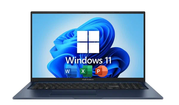 17.3" Ноутбук ASUS VivoBook 17X, Intel Core i3-1215U (6 ядер), RAM 24ГБ, SSD 1000 ГБ, Intel UHD Graphics, Windows 11 Home + Office 2021, Русская раскладка
