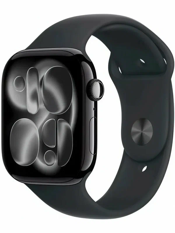 Умные часы Apple Watch Series 11 42 mm Jet Black Sport Band M/L