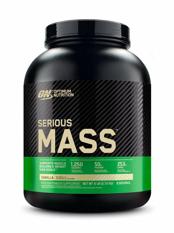 Гейнер для набора массы OН - Сириус Масс 2720 гр Ваниль /Optimum Nutrition ON - Serious Mass