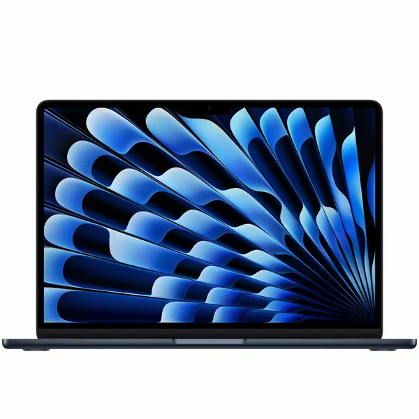 Ноутбук Apple MacBook Air 13 2025 M4 (13.6/2560x1664/16GB/256GB SSD) Midnight (MW123), русская гравировка