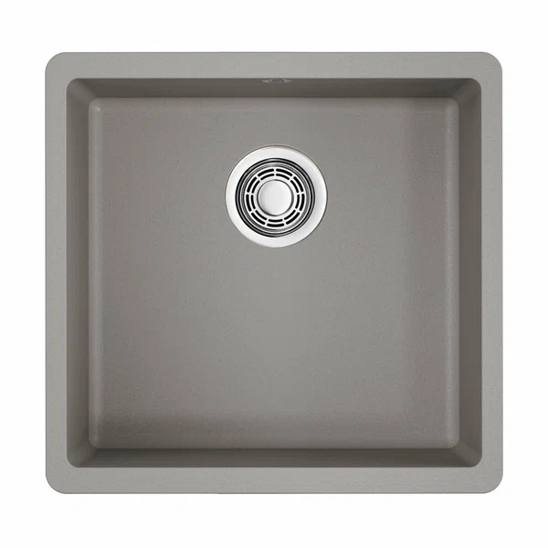 Кухонная мойка OMOIKIRI Kata 44-U-GR, искусственный гранит/leningrad grey