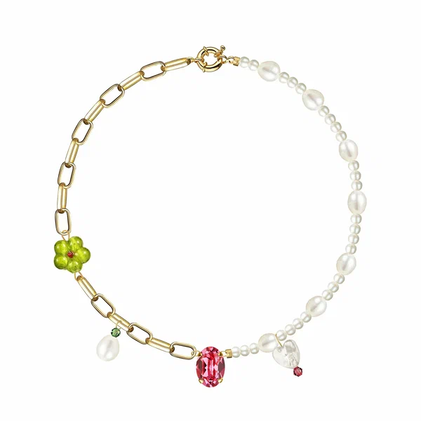 Колье, кристаллы Swarovski