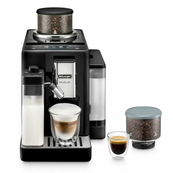 Кофемашина DeLonghi EXAM440.55. B, сенсорная, черная