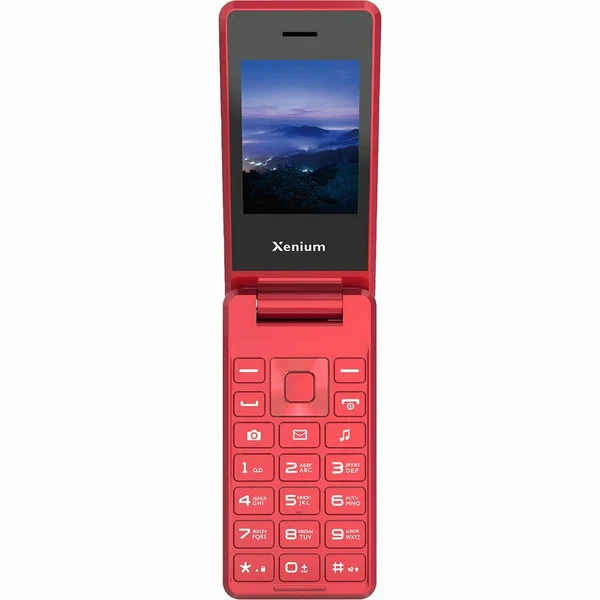 Мобильный телефон кнопочный Xenium X600 Красный 2 SIM 1000 мАч