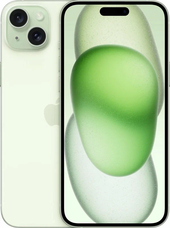 Смартфон Apple iPhone 15 Plus 512 ГБ, Dual: nano SIM + nano SIM, Green зеленый