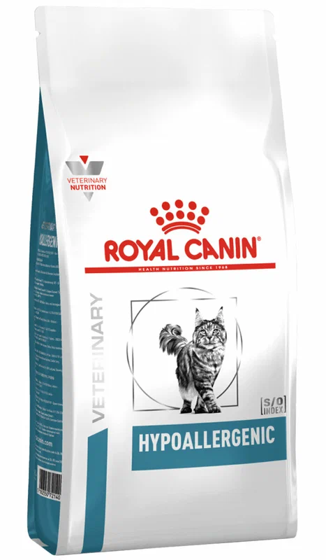 Сухой корм Royal Canin Hypoallergenic для кошек при пищевой аллергии, 2 кг