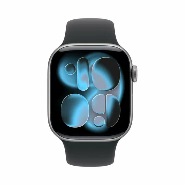 Часы Apple Watch Series 11 46mm Space Gray Aluminium Case With Black Sport Band M/L (Серый)