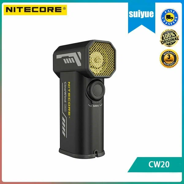 NITECORE CW20 Многофункциональный карманный фотовентилятор Canon Sony Короткое видео кемпинг Электрический переносной вентилятор-.