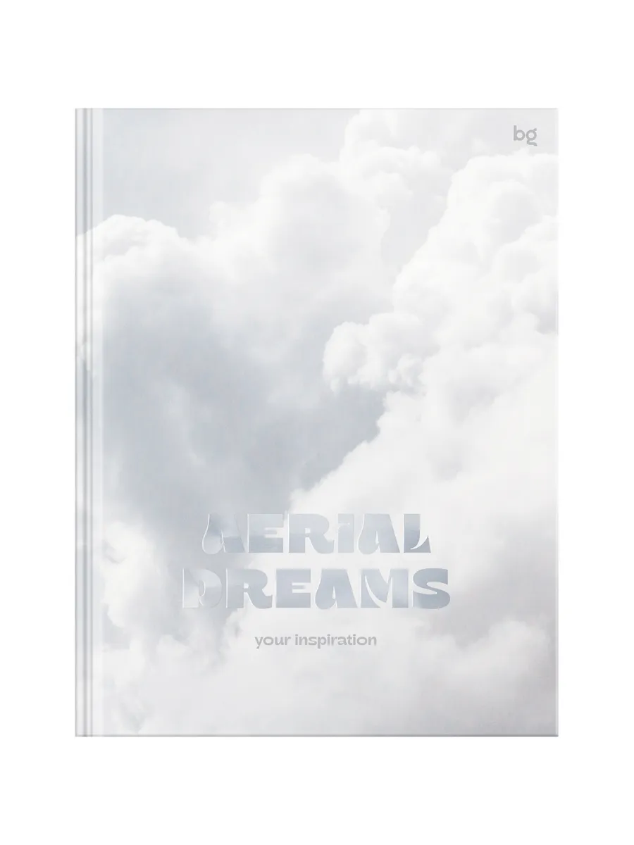 Бизнес-блокнот А5, 80л, BG "Aerial dreams",soft-touch лами