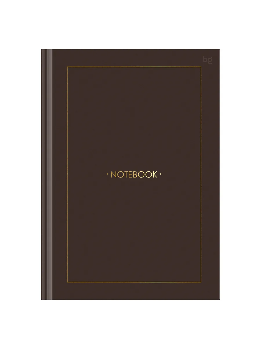 Бизнес-блокнот А5, 80л, евроформат, BG "Minimal", глянцева