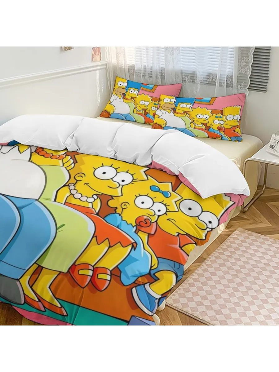 Нежное постельное белье для уюта The Simpsons