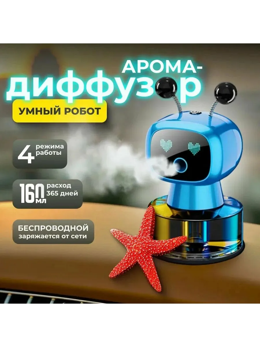 Аромадиффузор для автомобиля Океан 50 мл