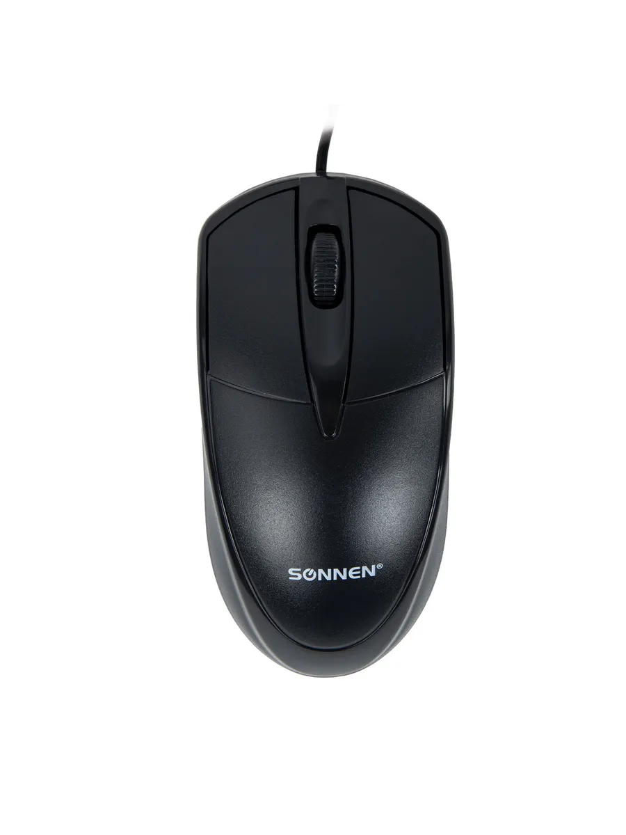 SONNEN / Набор 5 шт Мышь проводная B61, USB, 1000 dpi