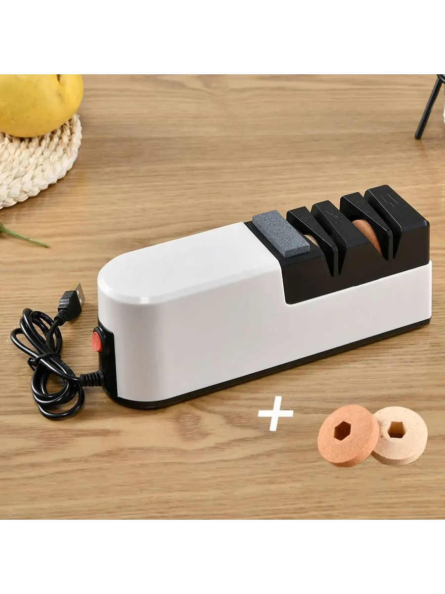 Электроточилка для ножей алмазная Точилка для кухни USB