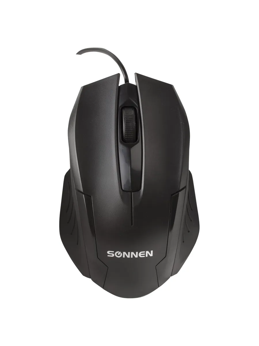 SONNEN / Набор 2 шт Мышь проводная М-713, USB, 1000 dpi