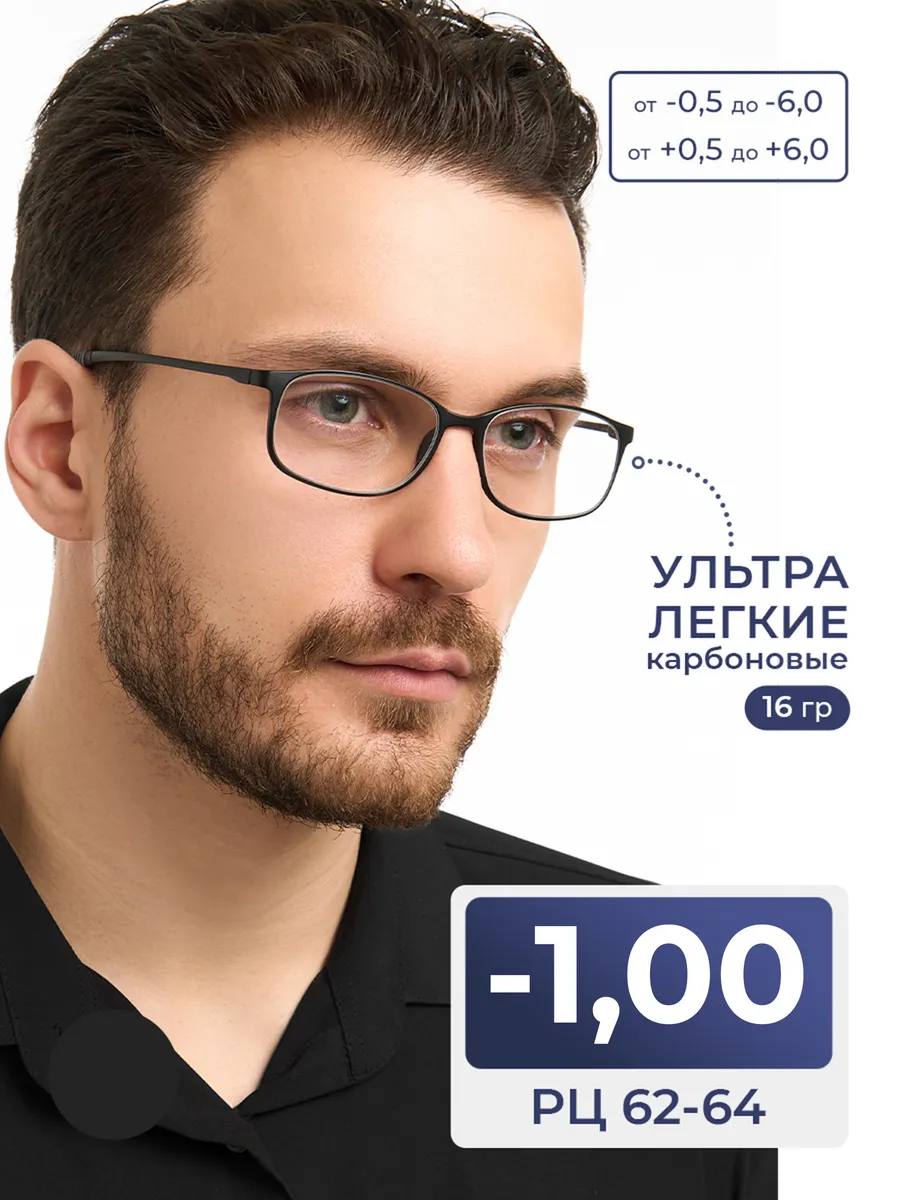 MOCT / Карбоновые очки легкие (-1.00)
