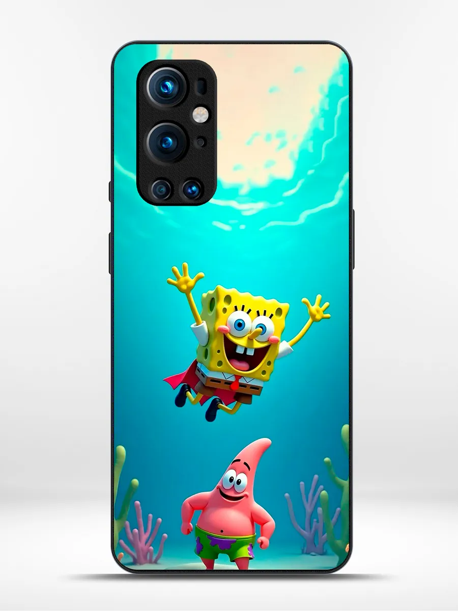 KRISTYSHOP / Чехол на OnePlus 9RT губка боб