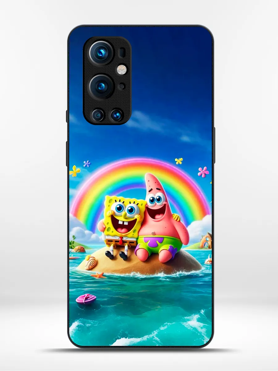 KRISTYSHOP / Чехол на OnePlus 9RT губка боб