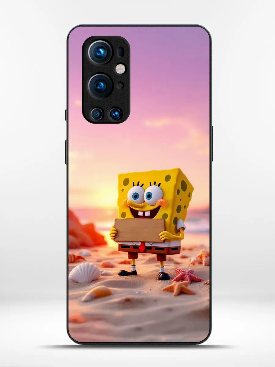 KRISTYSHOP / Чехол на OnePlus 9RT губка боб
