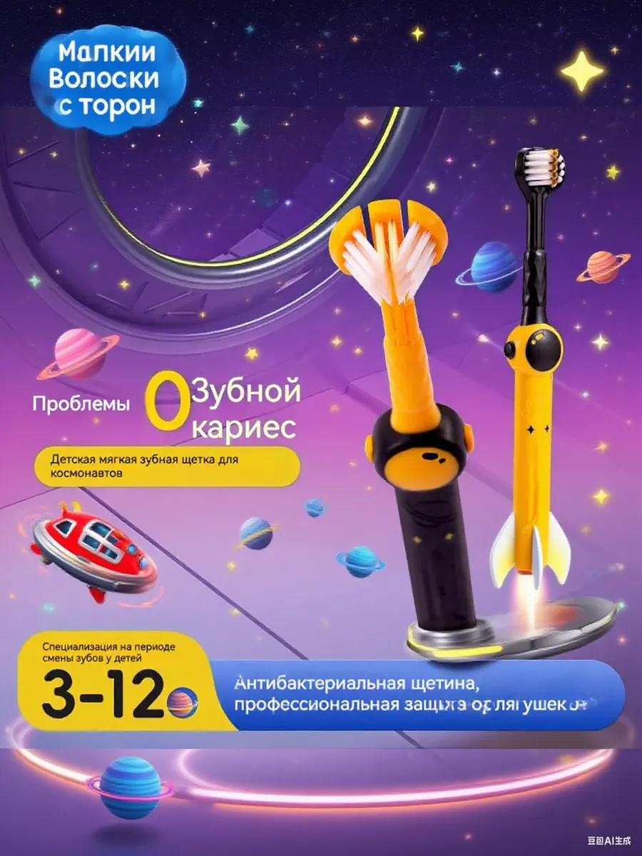 Biorepair / МЯГКАЯ ЩЕТИНА】Зубная щетка для чувствительных зубов и десен