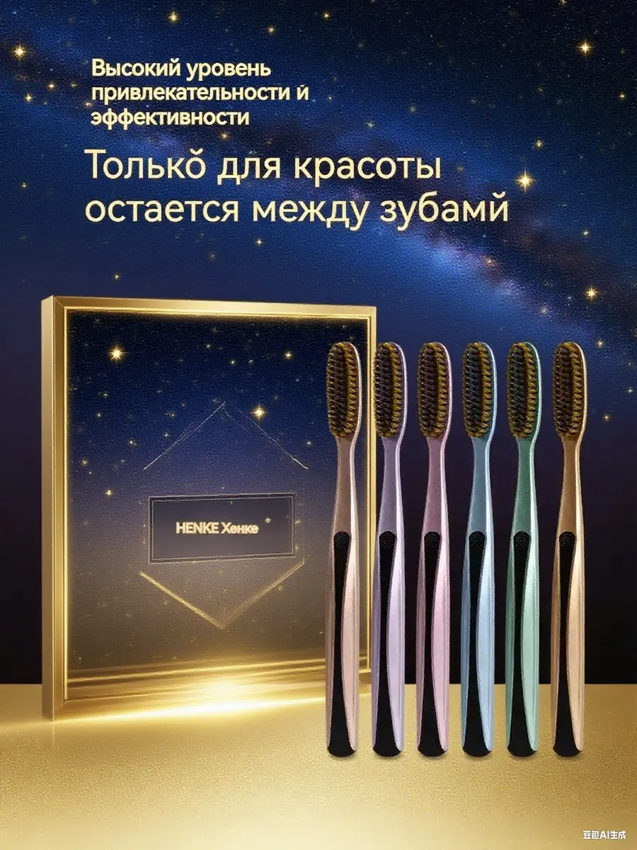 Biorepair / 6 щеток с гибкой шейкой для защиты зубов