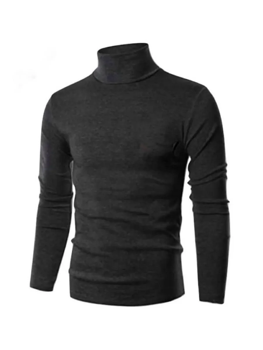 H&H Fashion / Водолазка базовая c горлом утепленная