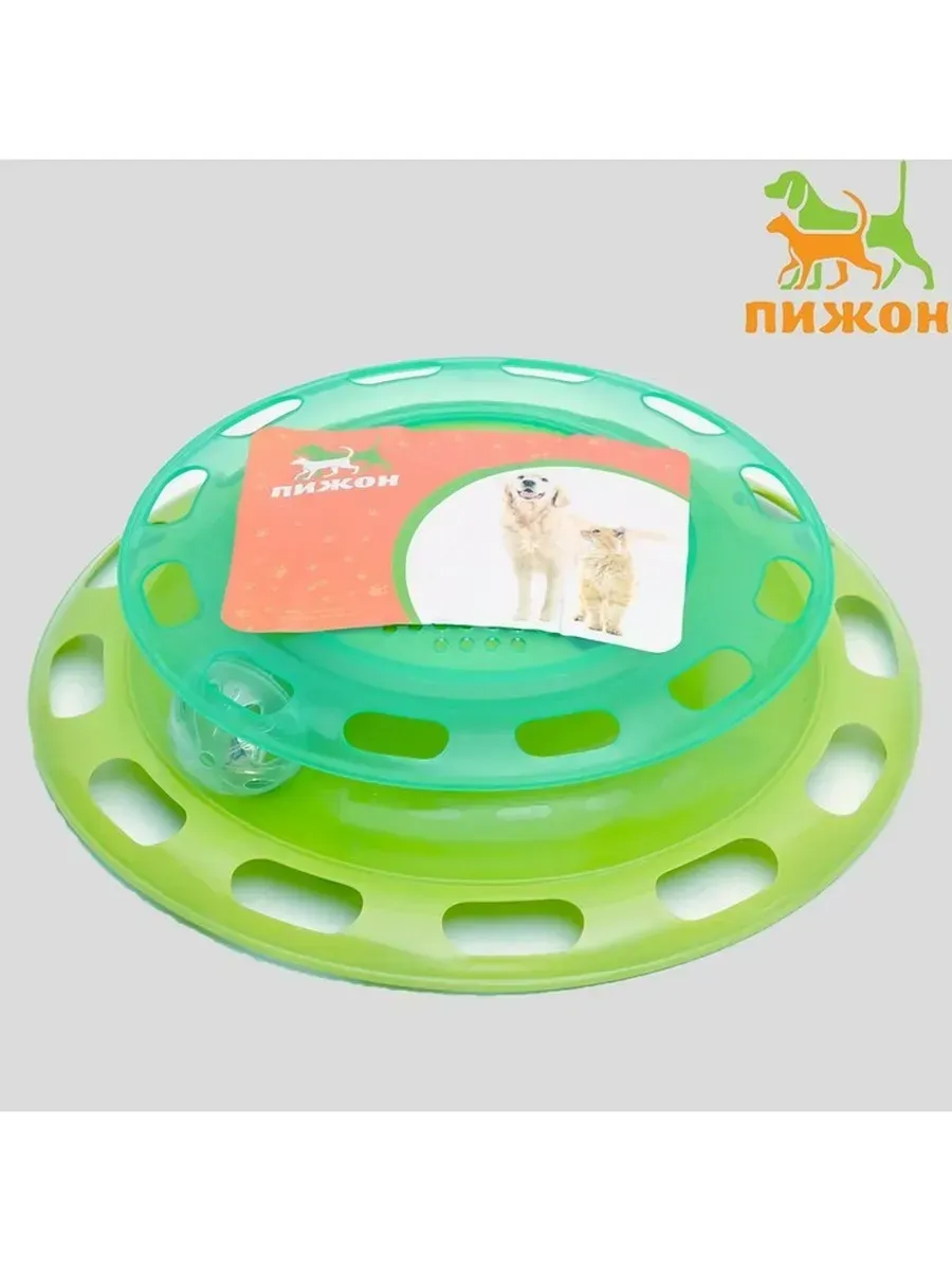 Сималенд / Игровой комплекс для котов с шариком и лакомством