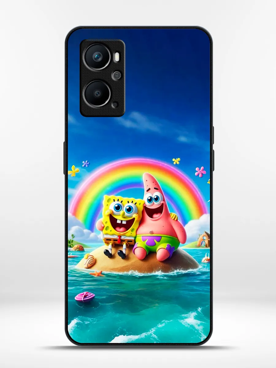 KRISTYSHOP / Чехол на OPPO A96 губка боб