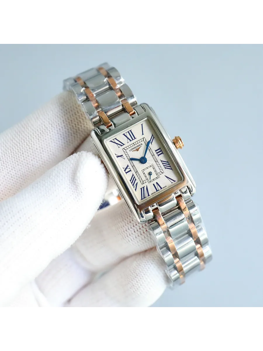 LONGINES / Часы наручные женские кварцевые 20.8 X 32mm,шампань