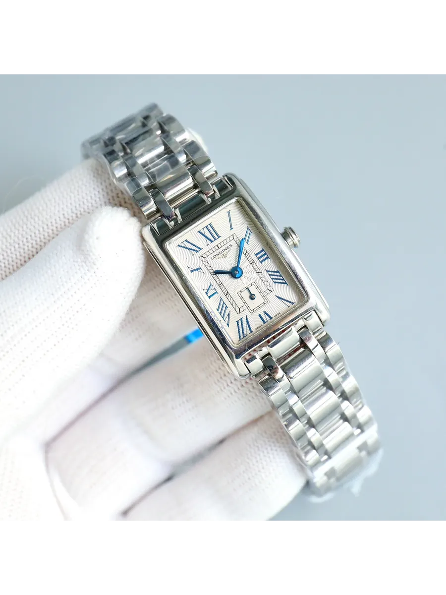 LONGINES / Часы наручные женские кварцевые 20.8 X 32mm,серебро