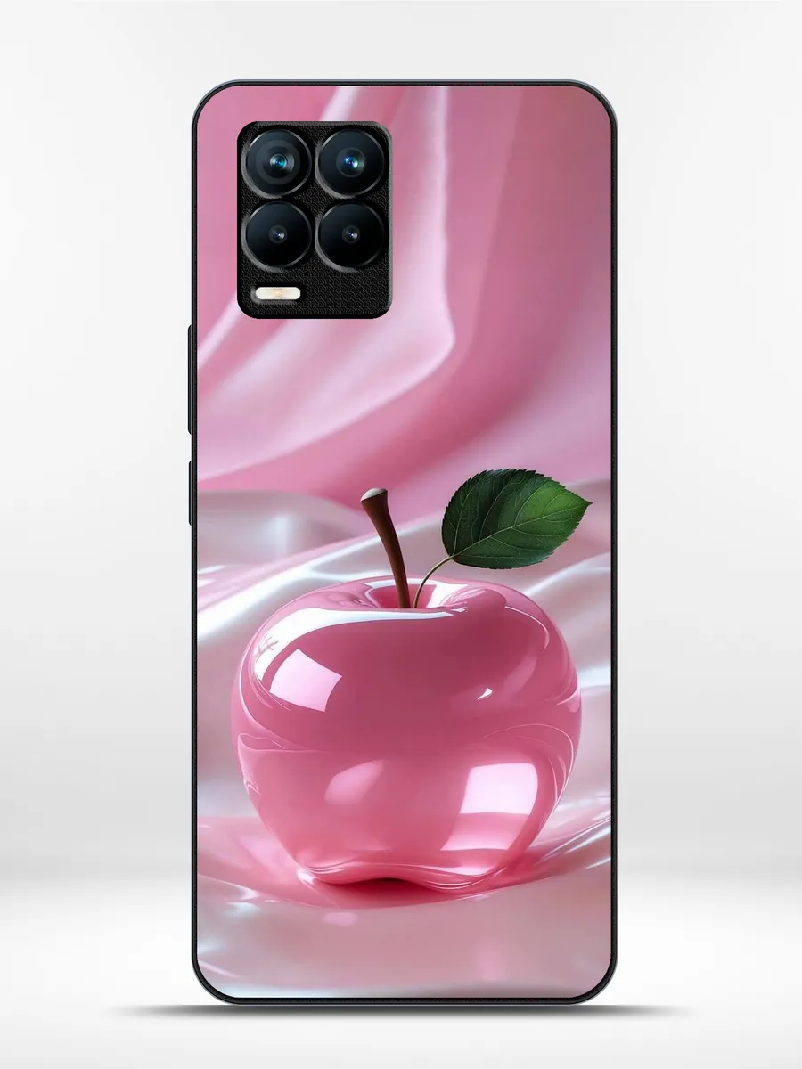 KRISTYSHOP / Чехол на Realme 8 яблоко