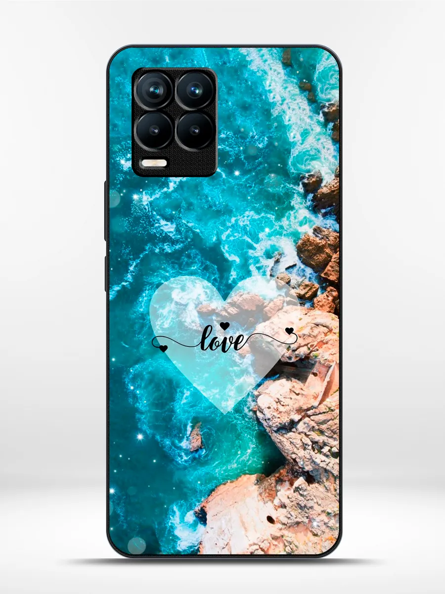 KRISTYSHOP / Чехол на Realme 8 принт с надписью
