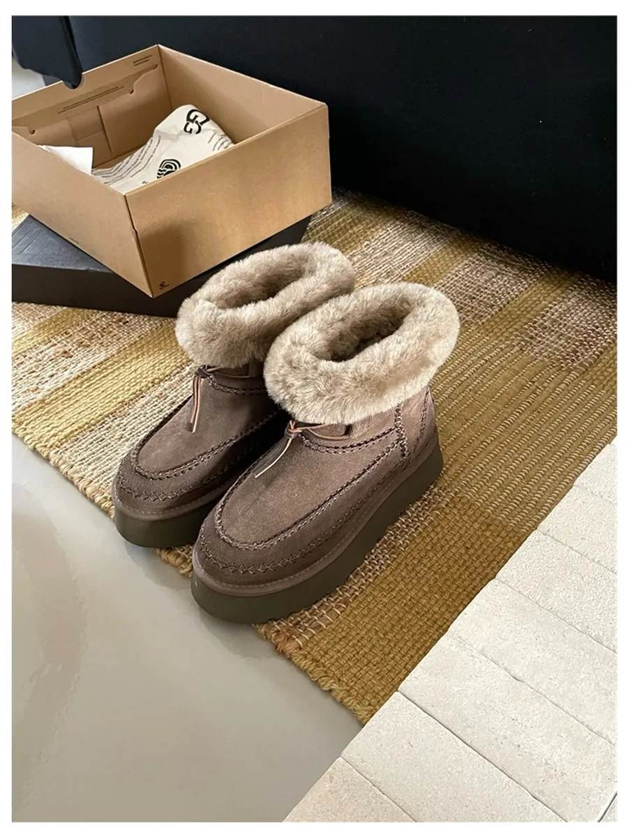 UGG / Женские Угги насыщенный коричневый