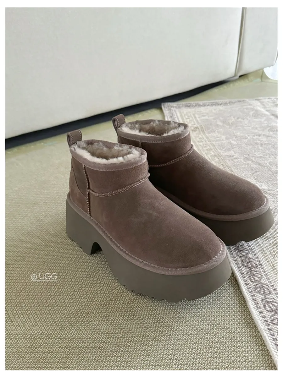 UGG / Женские Угги насыщенный коричневый