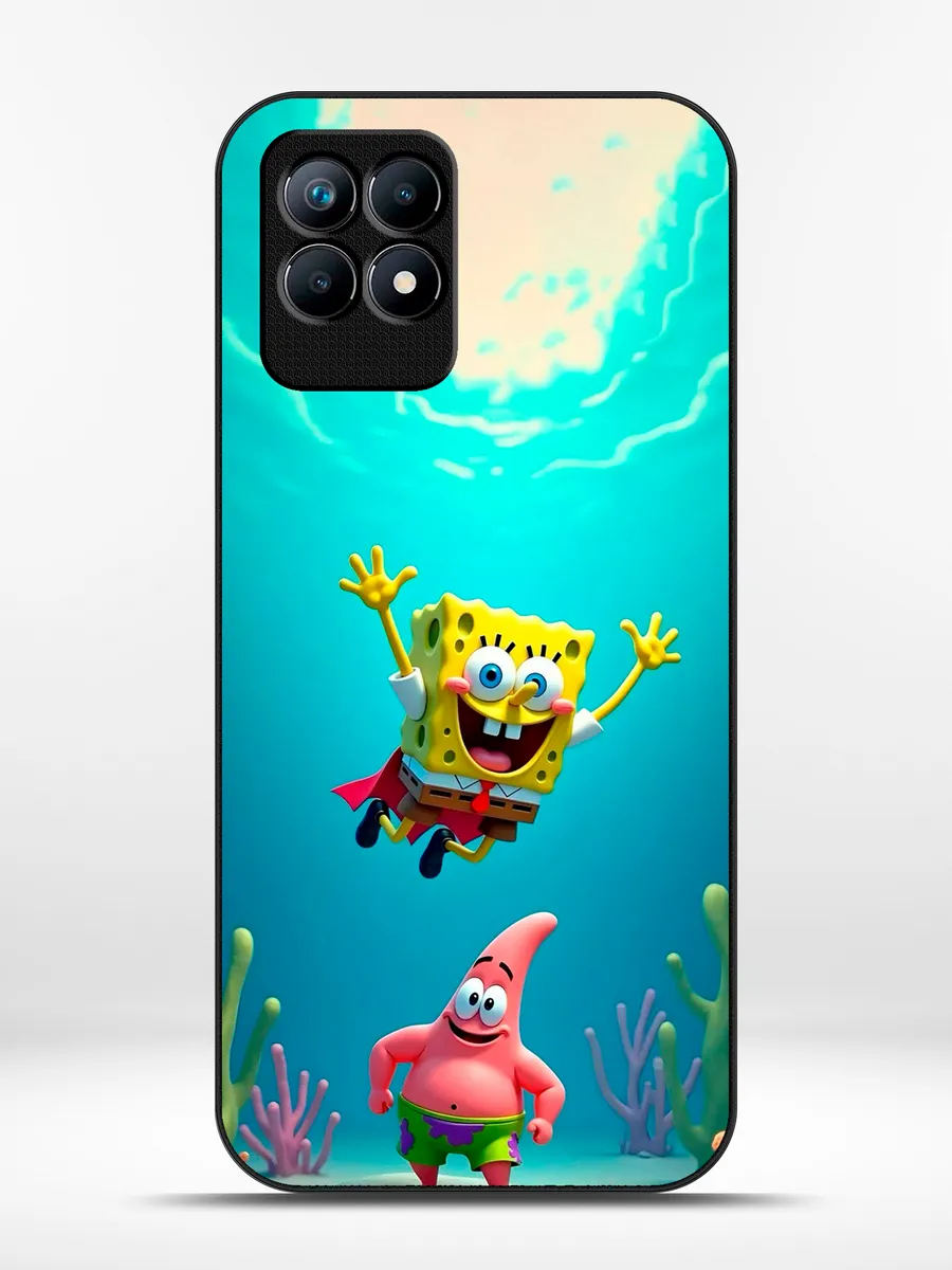 KRISTYSHOP / Чехол на Realme 8i губка боб