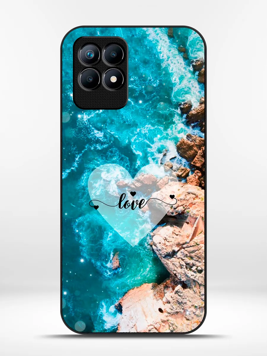 KRISTYSHOP / Чехол на Realme 8i принт с надписью