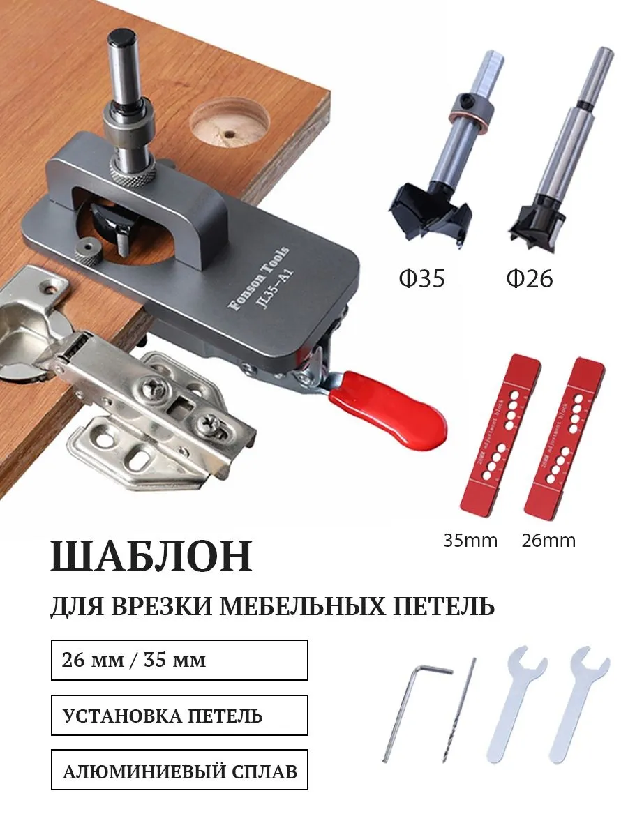 Открывалка для петельных отверстий