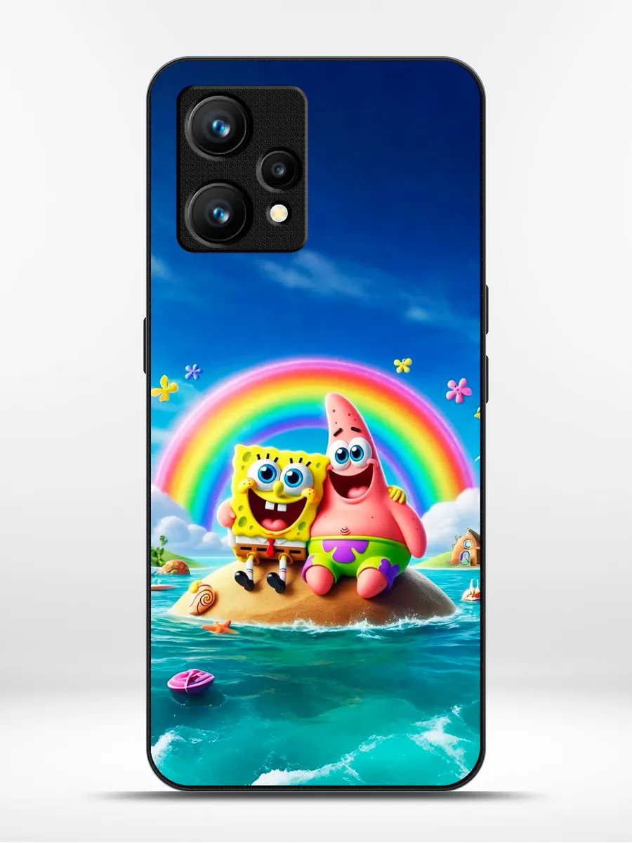 KRISTYSHOP / Чехол на Realme 9 губка боб